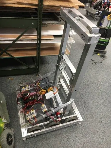 Elevator bot from the back